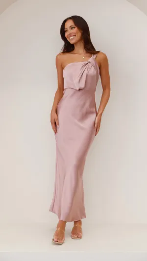 Greta Maxi Dress - Dusty Pink Billy J