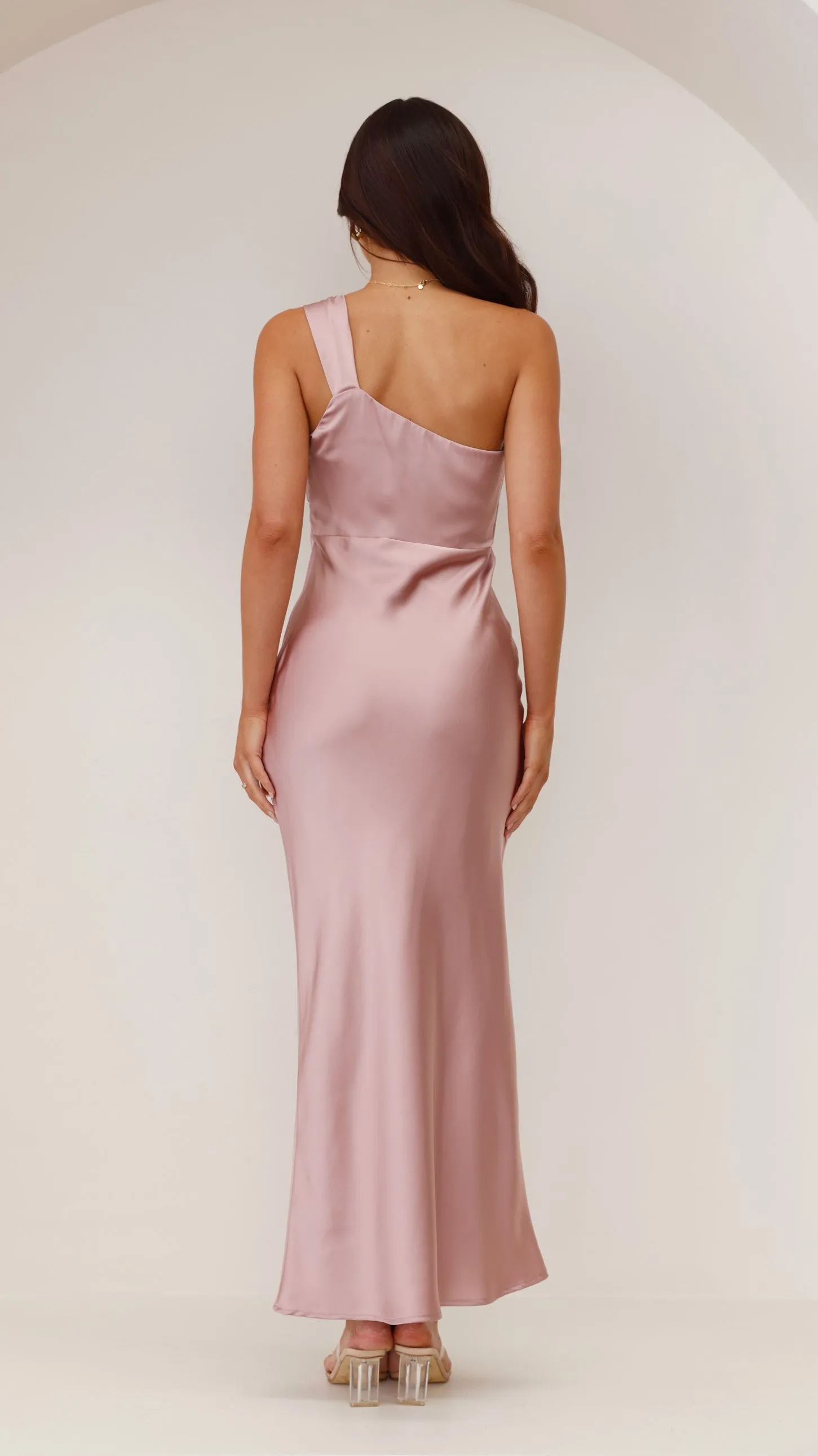 Greta Maxi Dress - Dusty Pink Billy J