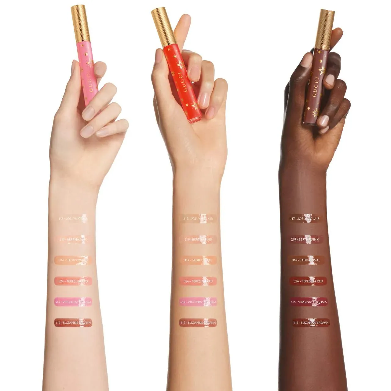Gucci Gloss  Lvres Hydrating Plumping Lip Gloss - Many Shades NIB