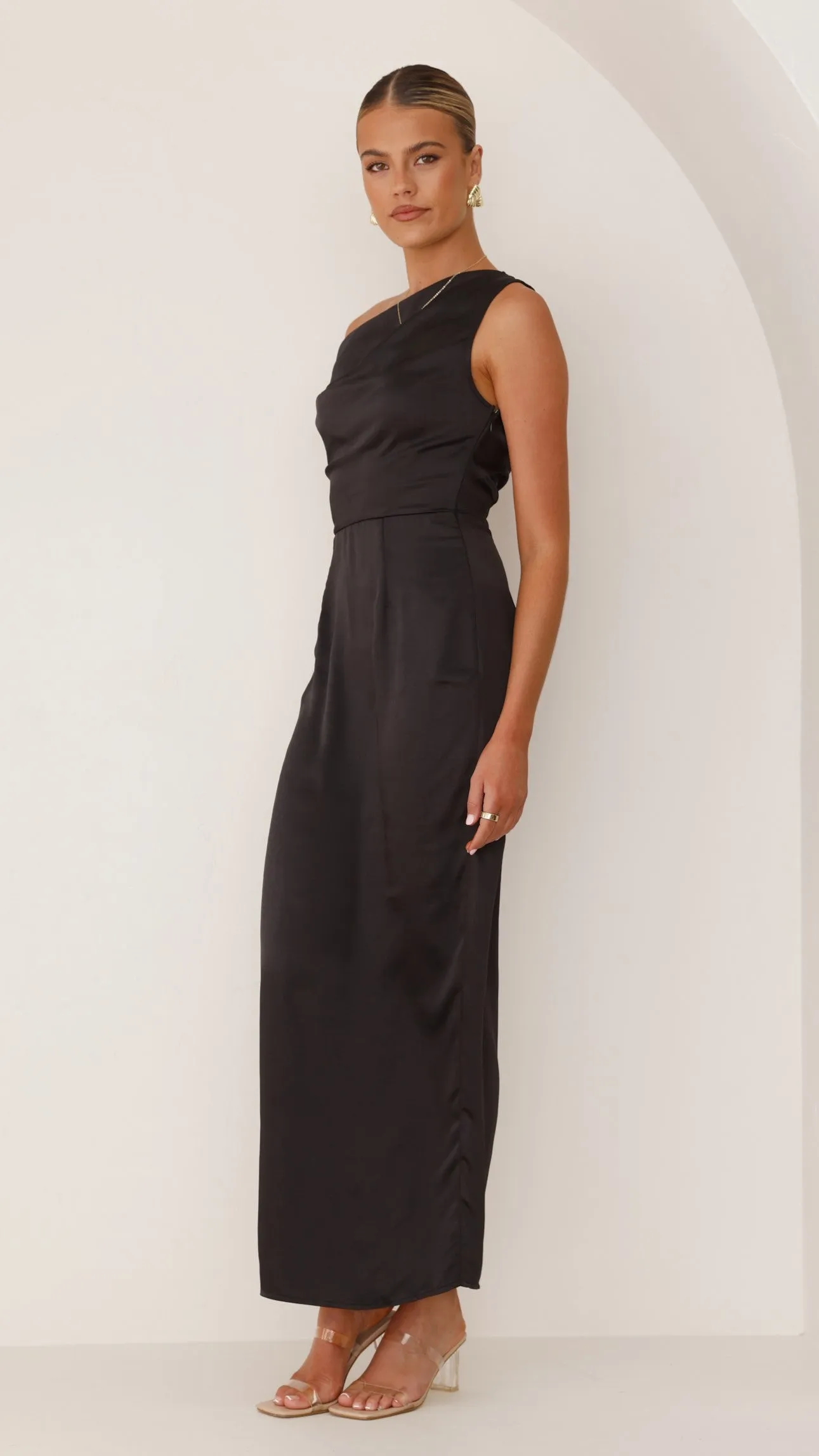 Harlowe Maxi Dress - Black Billy J