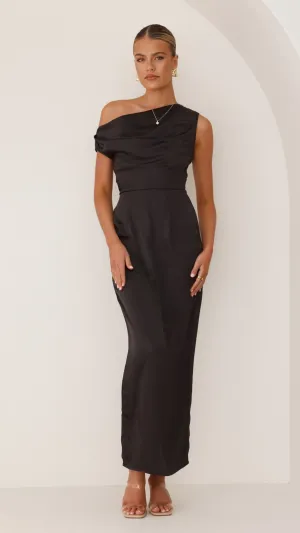 Harlowe Maxi Dress - Black Billy J