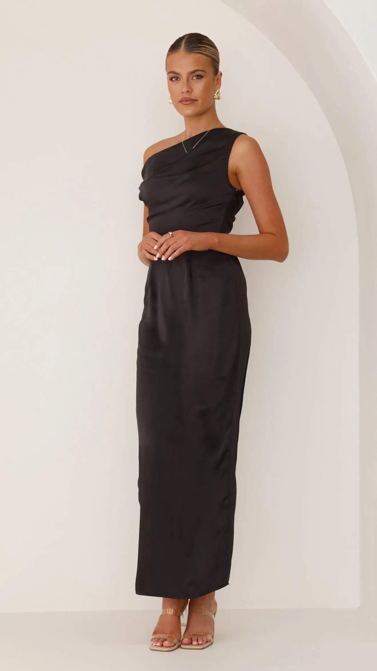Harlowe Maxi Dress - Black Billy J