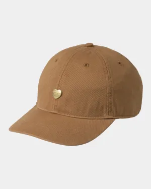 Heart Metal Cap | Hamilton Brown / Black Carhartt WIP