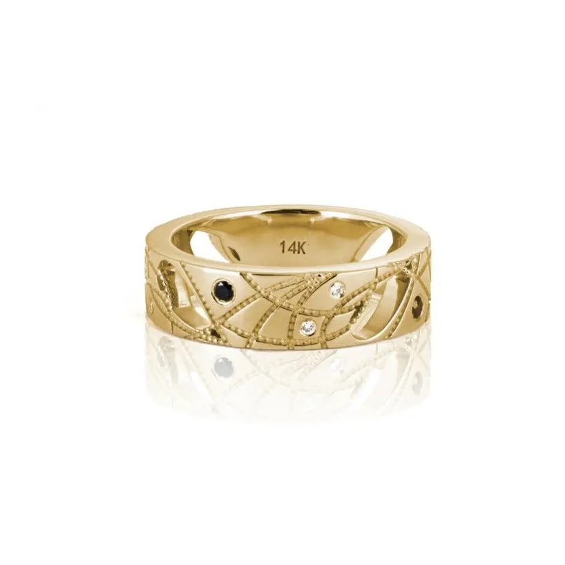 Heavenly Bodies 6mm Cigar Band