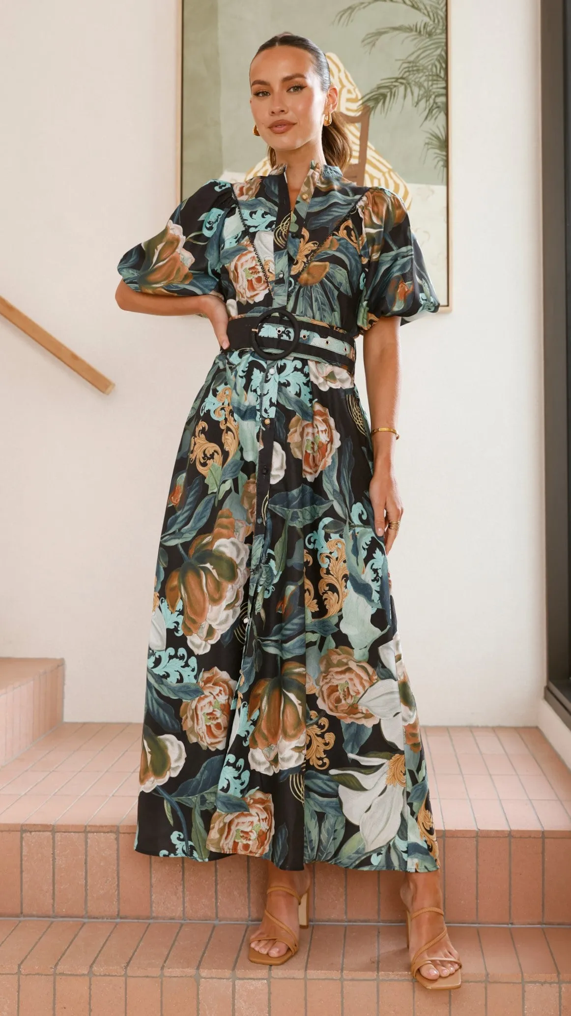 Hedley Maxi Dress - Noir Billy J