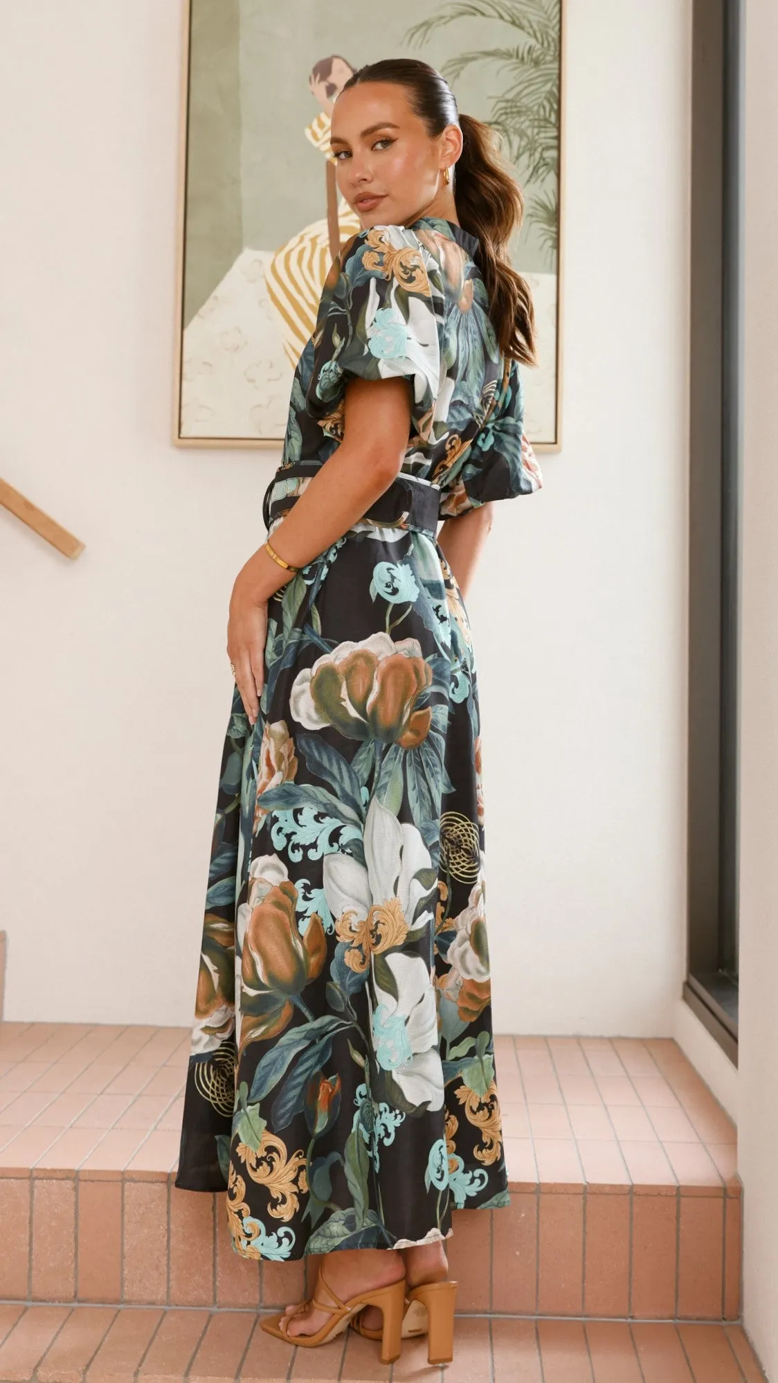 Hedley Maxi Dress - Noir Billy J