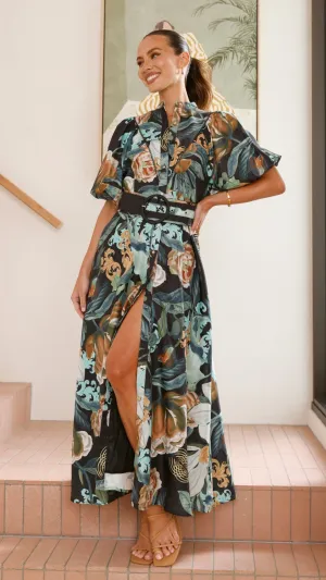 Hedley Maxi Dress - Noir Billy J