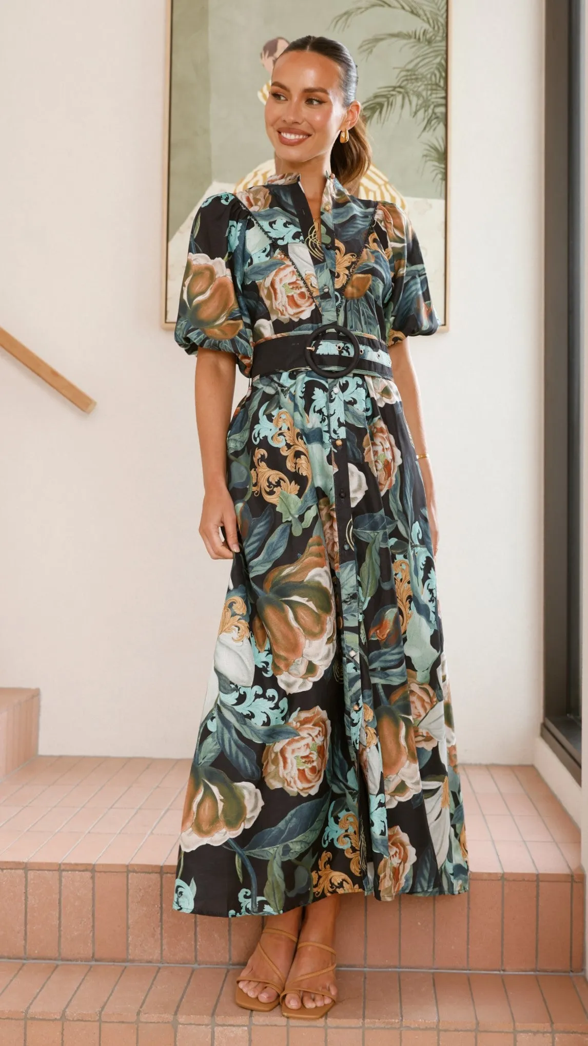Hedley Maxi Dress - Noir Billy J