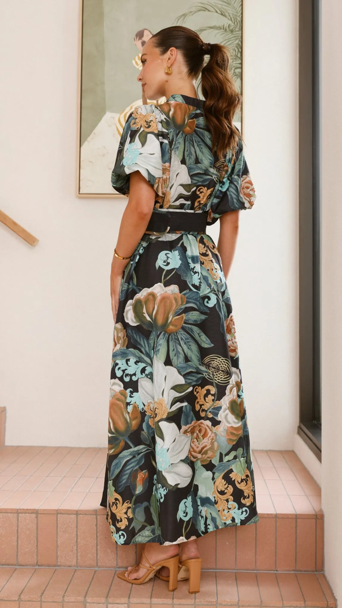 Hedley Maxi Dress - Noir Billy J