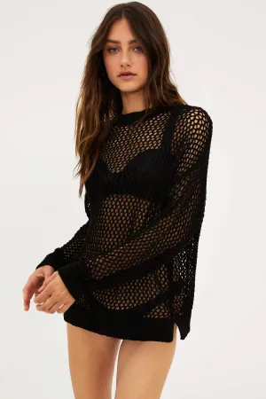Hilary Sweater Black Beach Riot