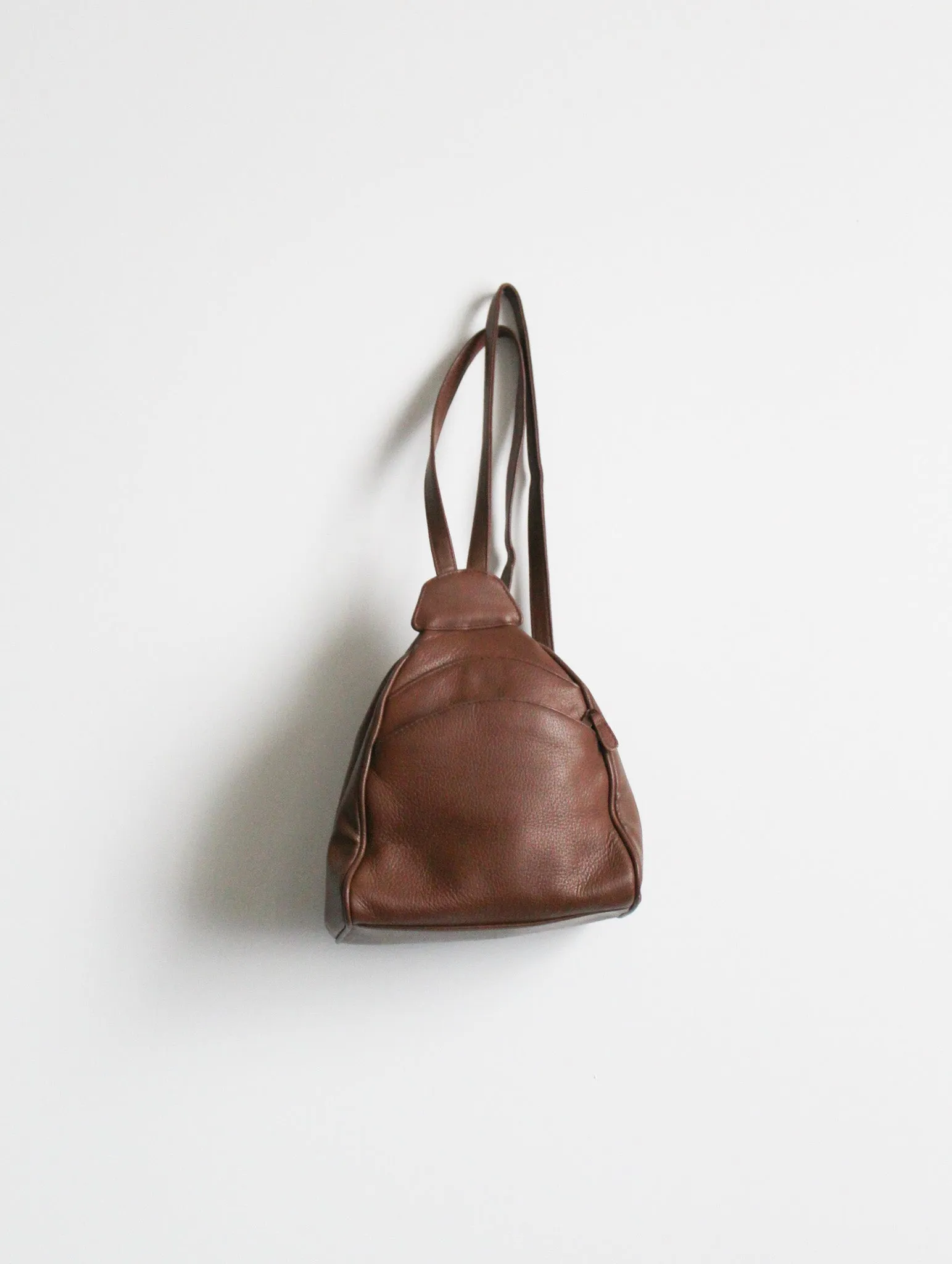 honey vegan leather backpack 1919 Vintage