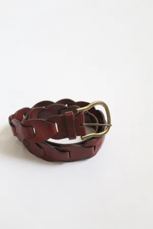 horseshoe leather belt 1919 Vintage