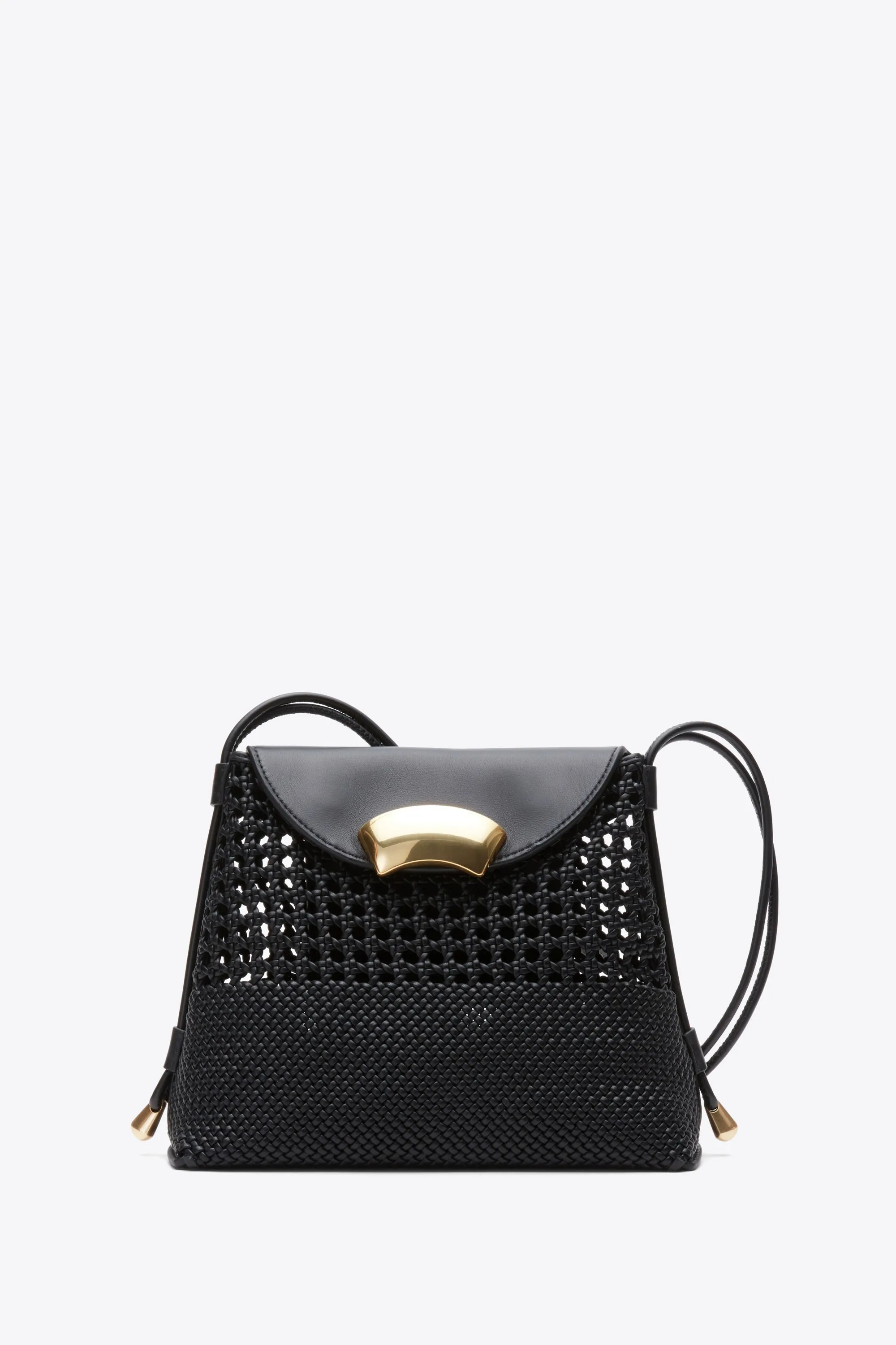 ID Petite Soft Shoulder Bag with Macrame