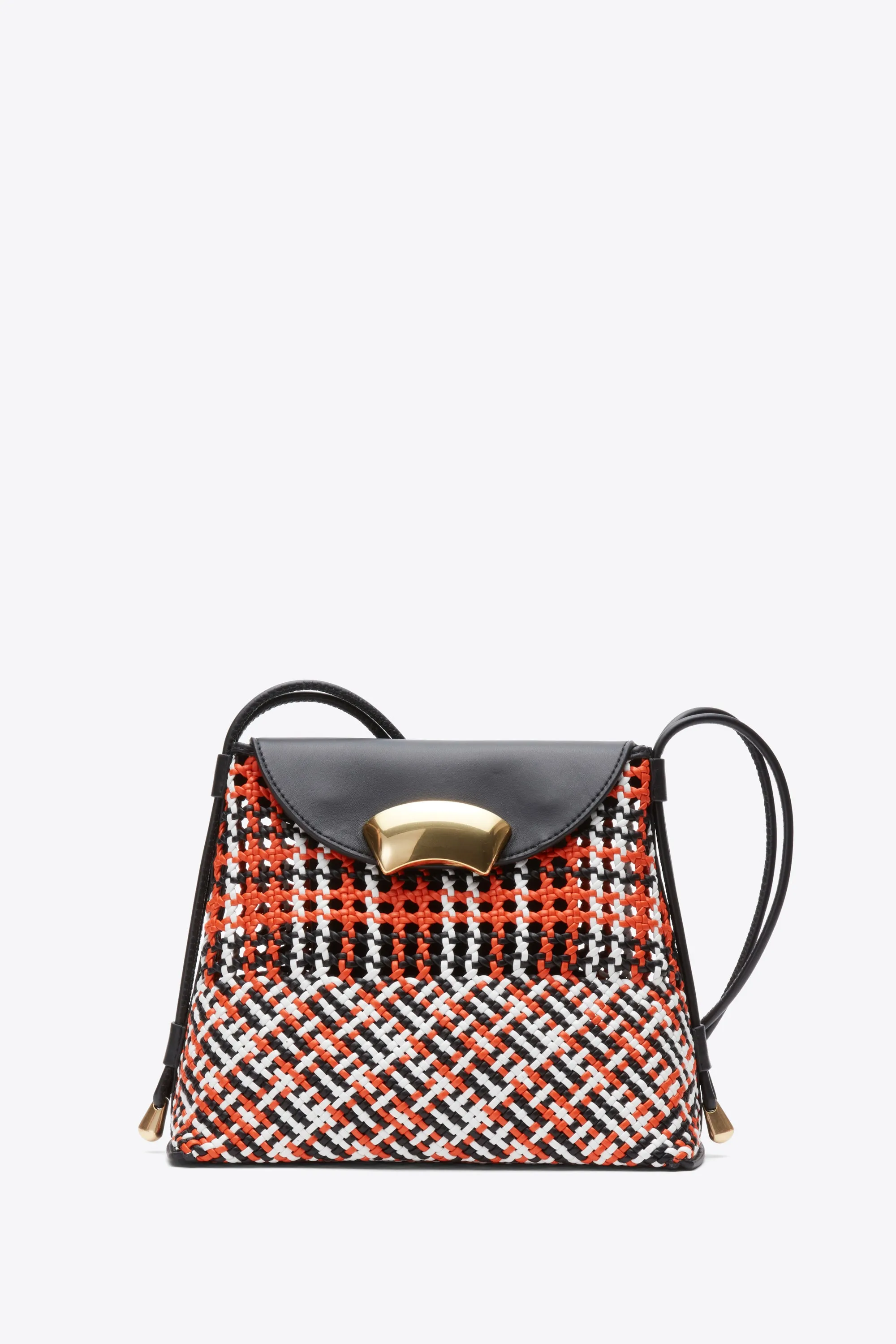 ID Petite Soft Shoulder Bag with Macrame