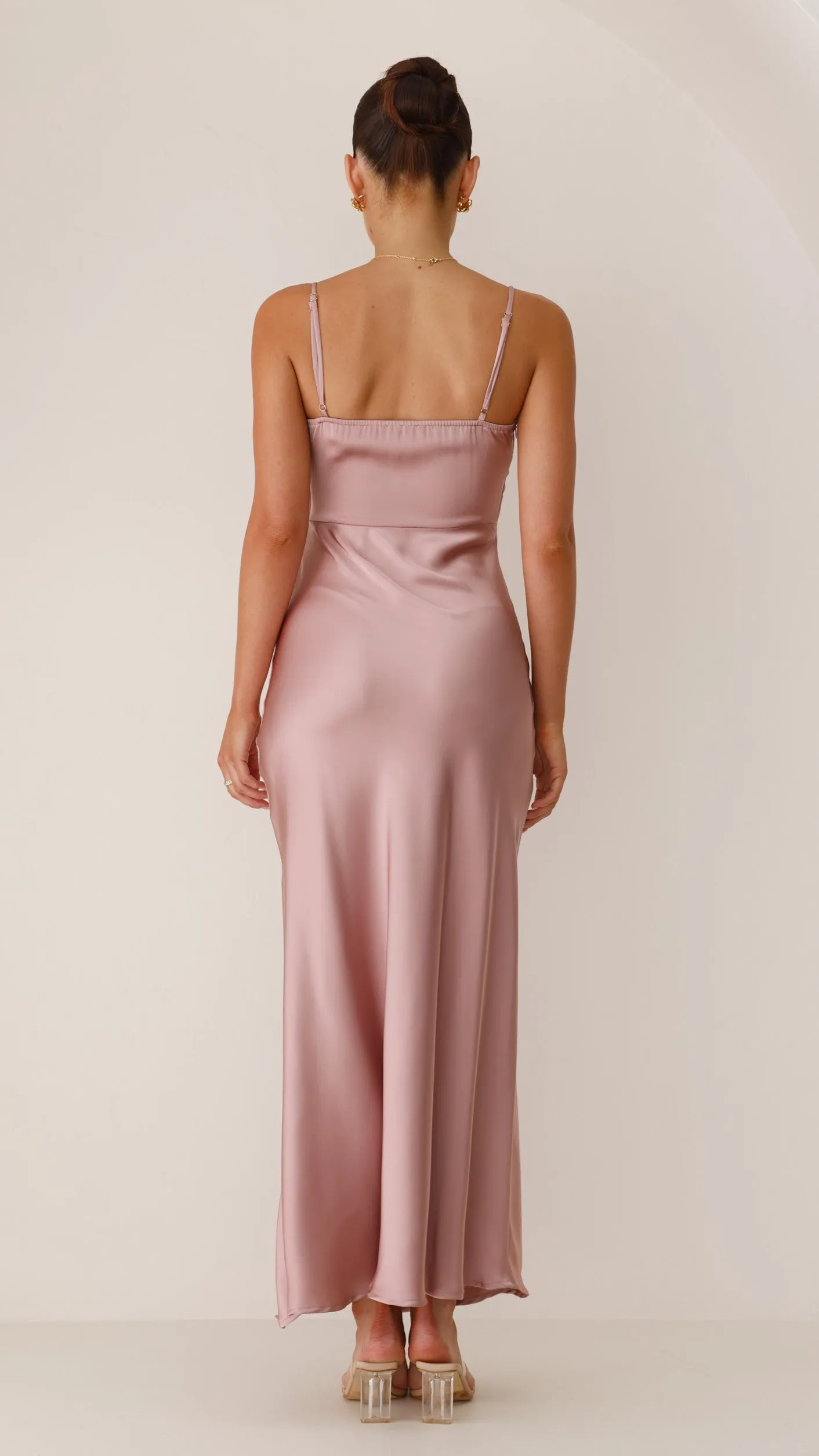 Ilana Maxi Dress - Dusty Pink Billy J