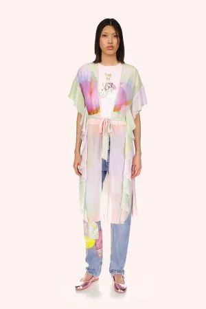 Impressionism Butterfly Kaftan Annasui
