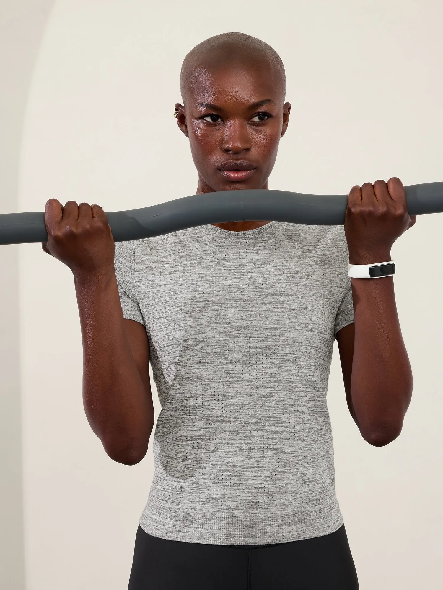 In Motion Seamless Heather Tee Ayhleta