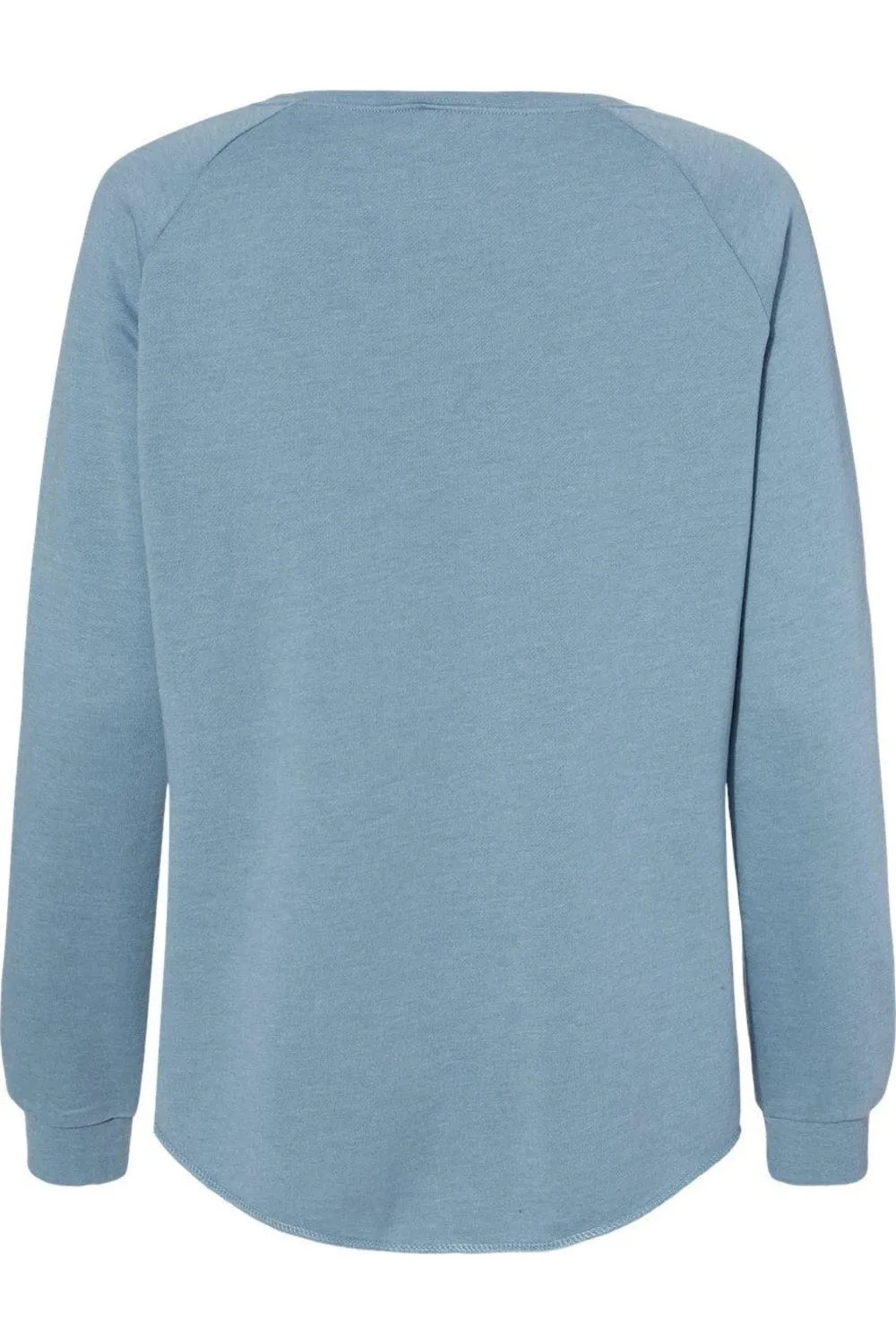 Independent Trading Co. Womens California Wave Wash Crewneck Sweatshirt