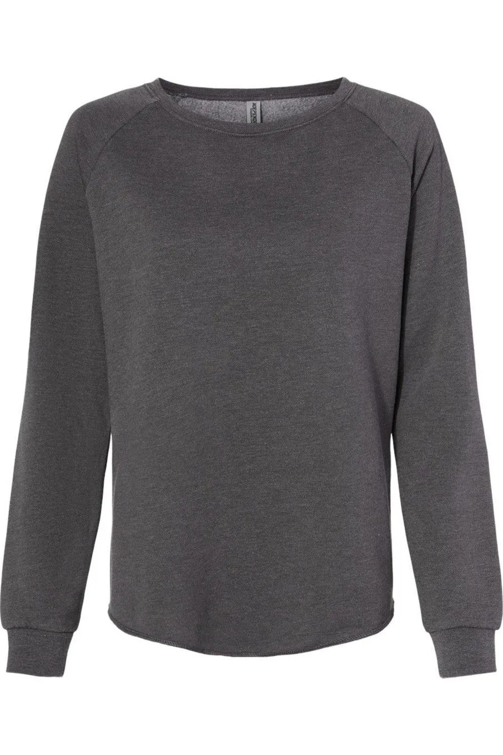 Independent Trading Co. Womens California Wave Wash Crewneck Sweatshirt