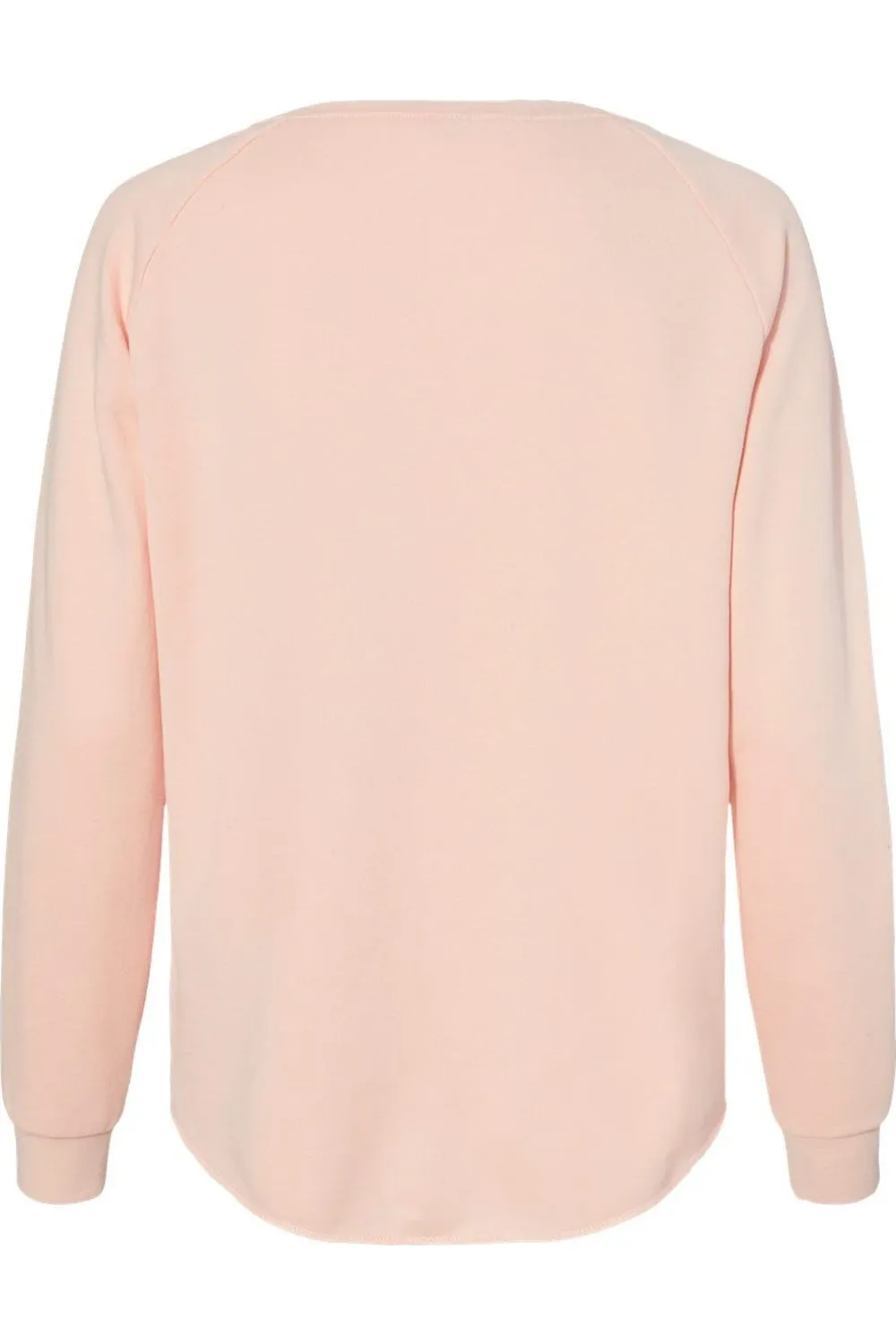 Independent Trading Co. Womens California Wave Wash Crewneck Sweatshirt