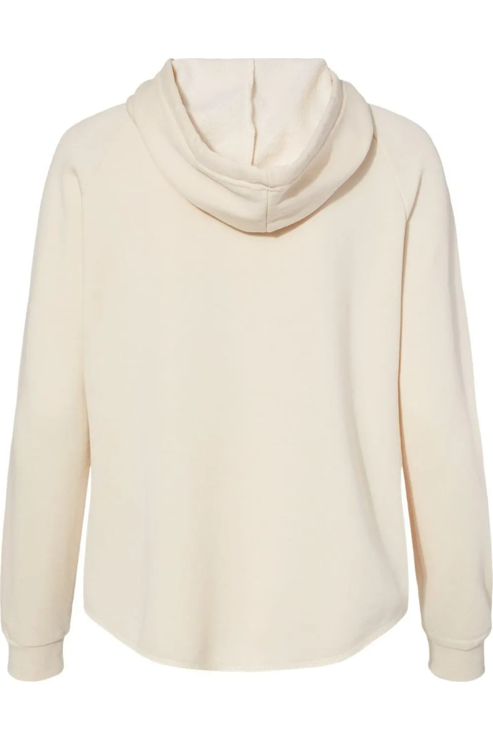 Independent Trading Co. Womens California Wave Wash Full-Zip Hooded Sweatshirt