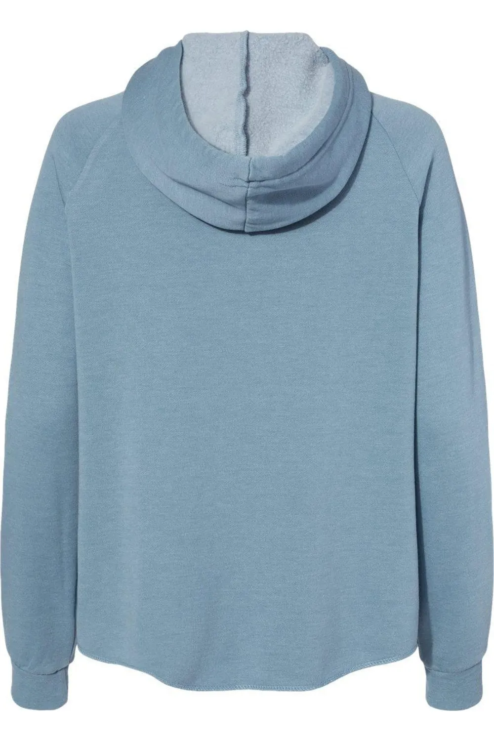 Independent Trading Co. Womens California Wave Wash Full-Zip Hooded Sweatshirt