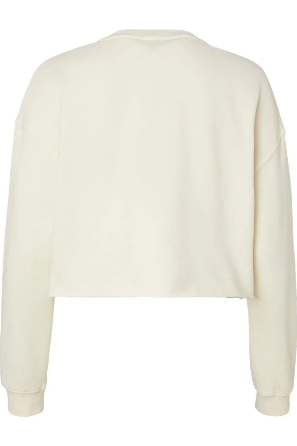 Independent Trading Co. Womens Lightweight Cropped Crew Pullover