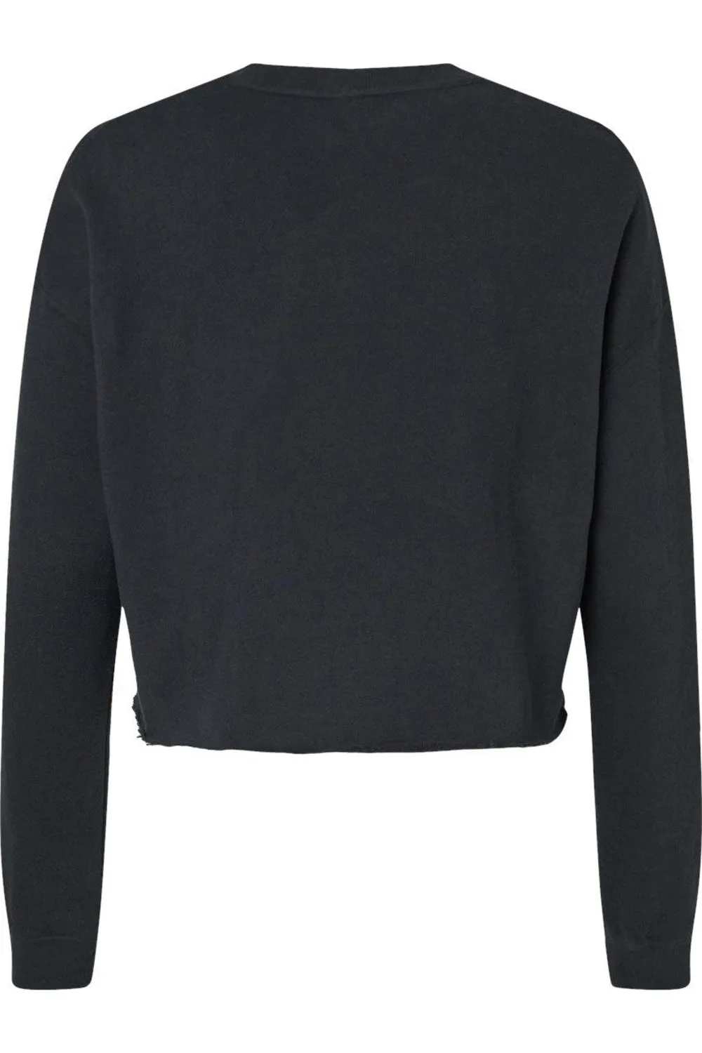 Independent Trading Co. Womens Lightweight Cropped Crew Pullover