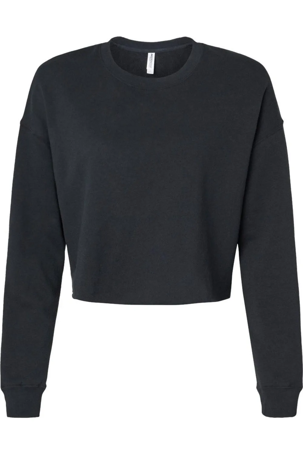 Independent Trading Co. Womens Lightweight Cropped Crew Pullover