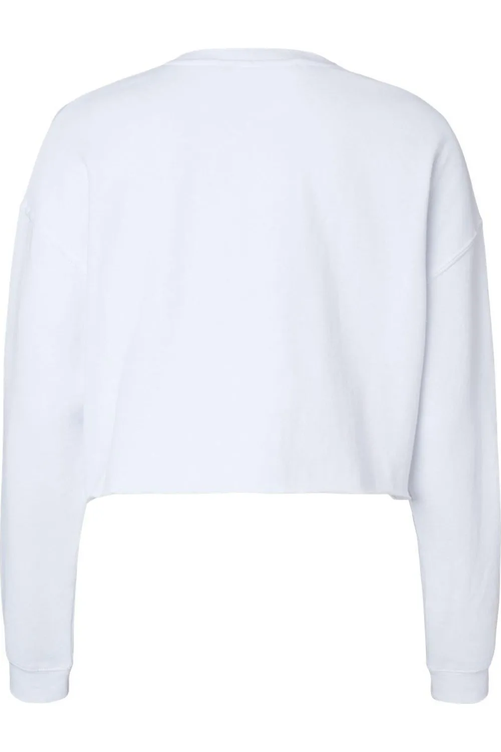 Independent Trading Co. Womens Lightweight Cropped Crew Pullover