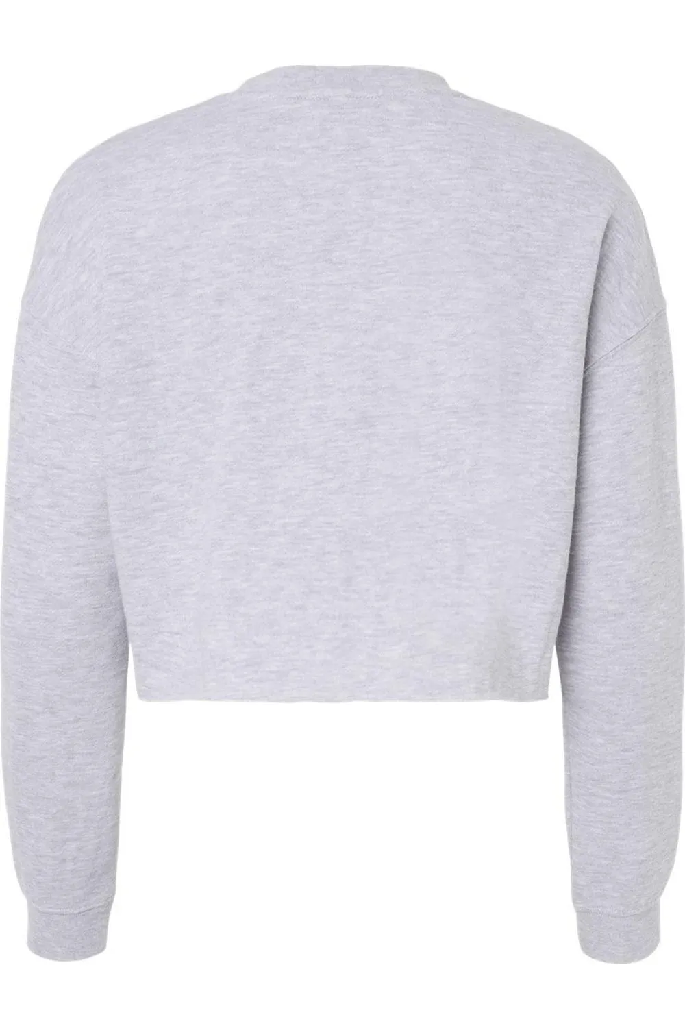 Independent Trading Co. Womens Lightweight Cropped Crew Pullover
