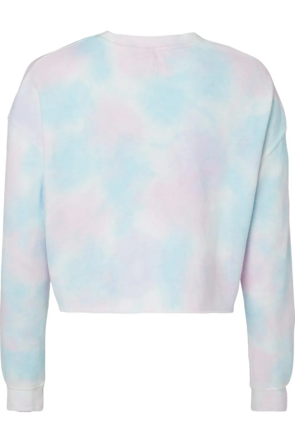 Independent Trading Co. Womens Lightweight Cropped Crew Pullover