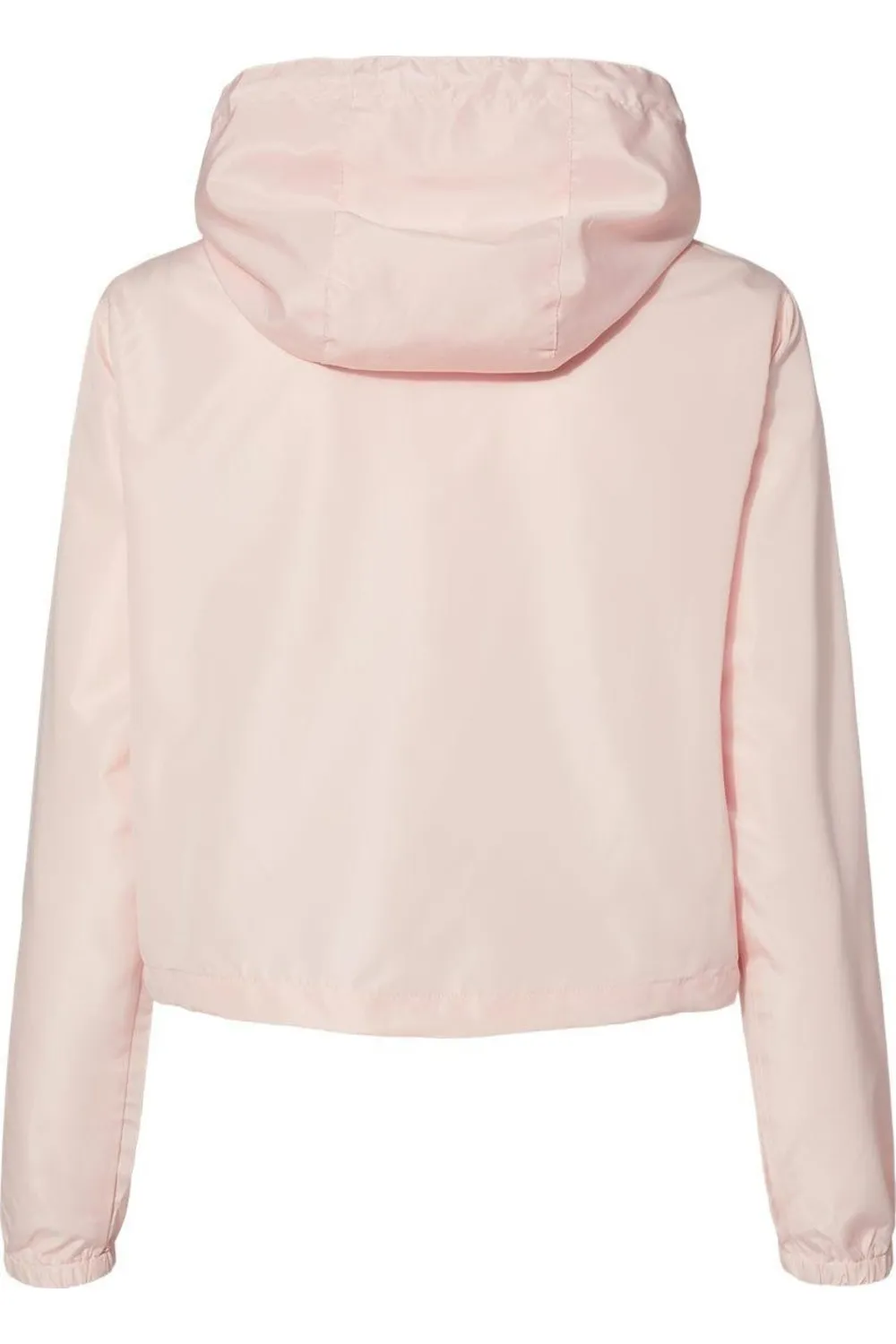 Independent Trading Co. Womens Lightweight Quarter-Zip Pullover Crop Windbreaker