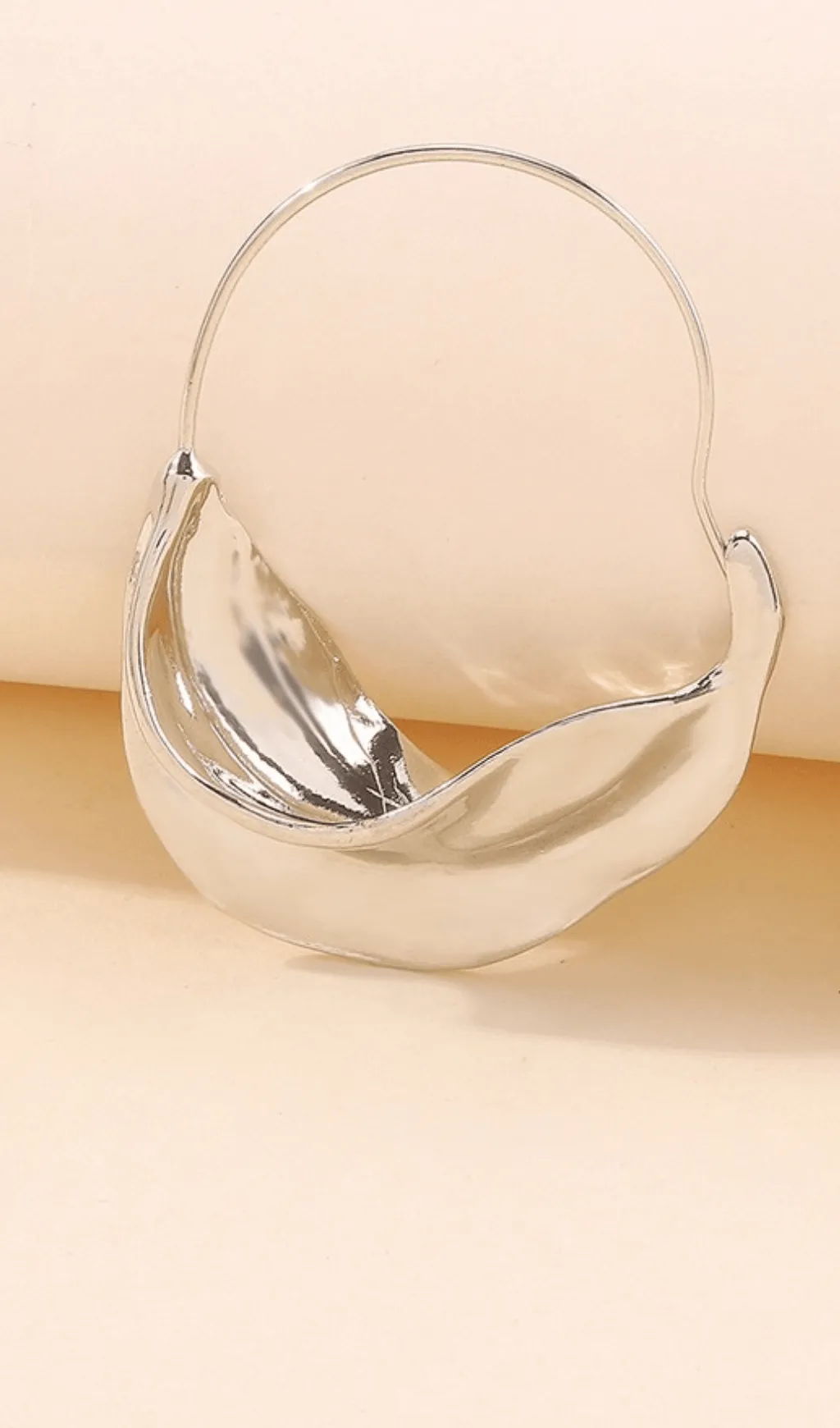Irregular leaf earrings Gloria Lanvin