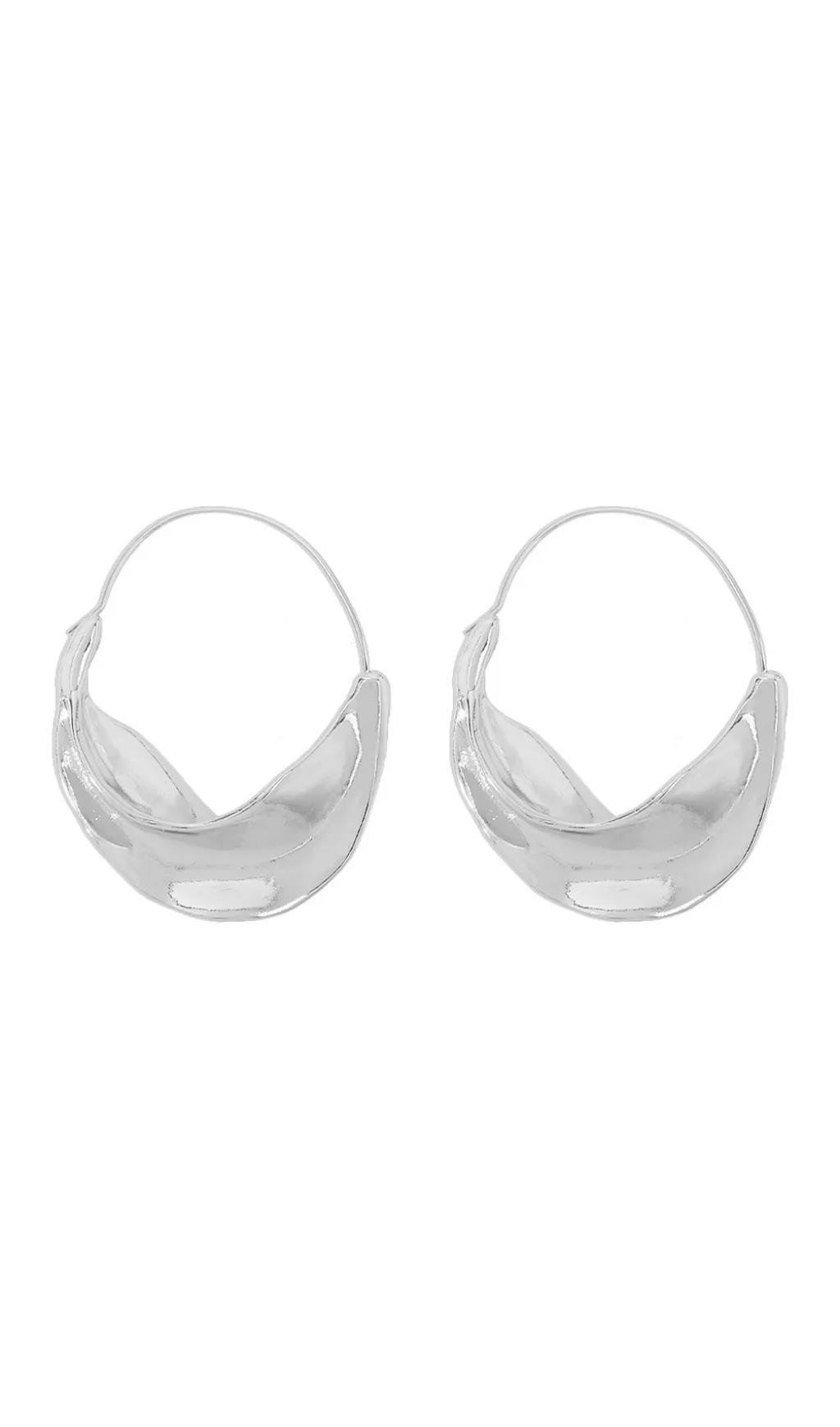 Irregular leaf earrings Gloria Lanvin