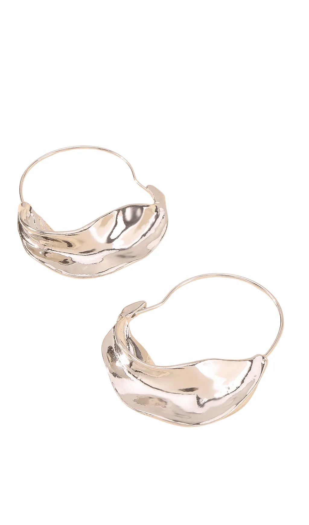 Irregular leaf earrings Gloria Lanvin