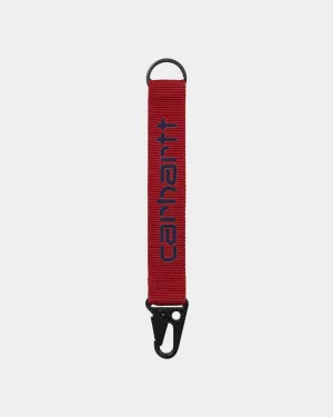 Jaden Keyholder | Cherry / Space Carhartt WIP