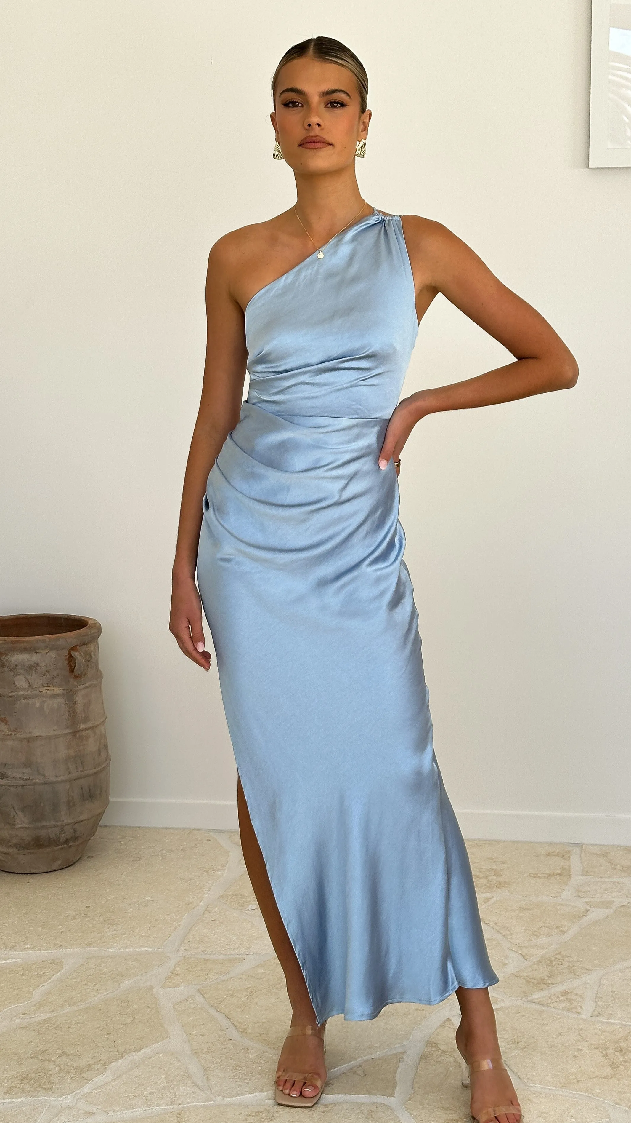 Jenna Maxi Dress - Blue Billy J