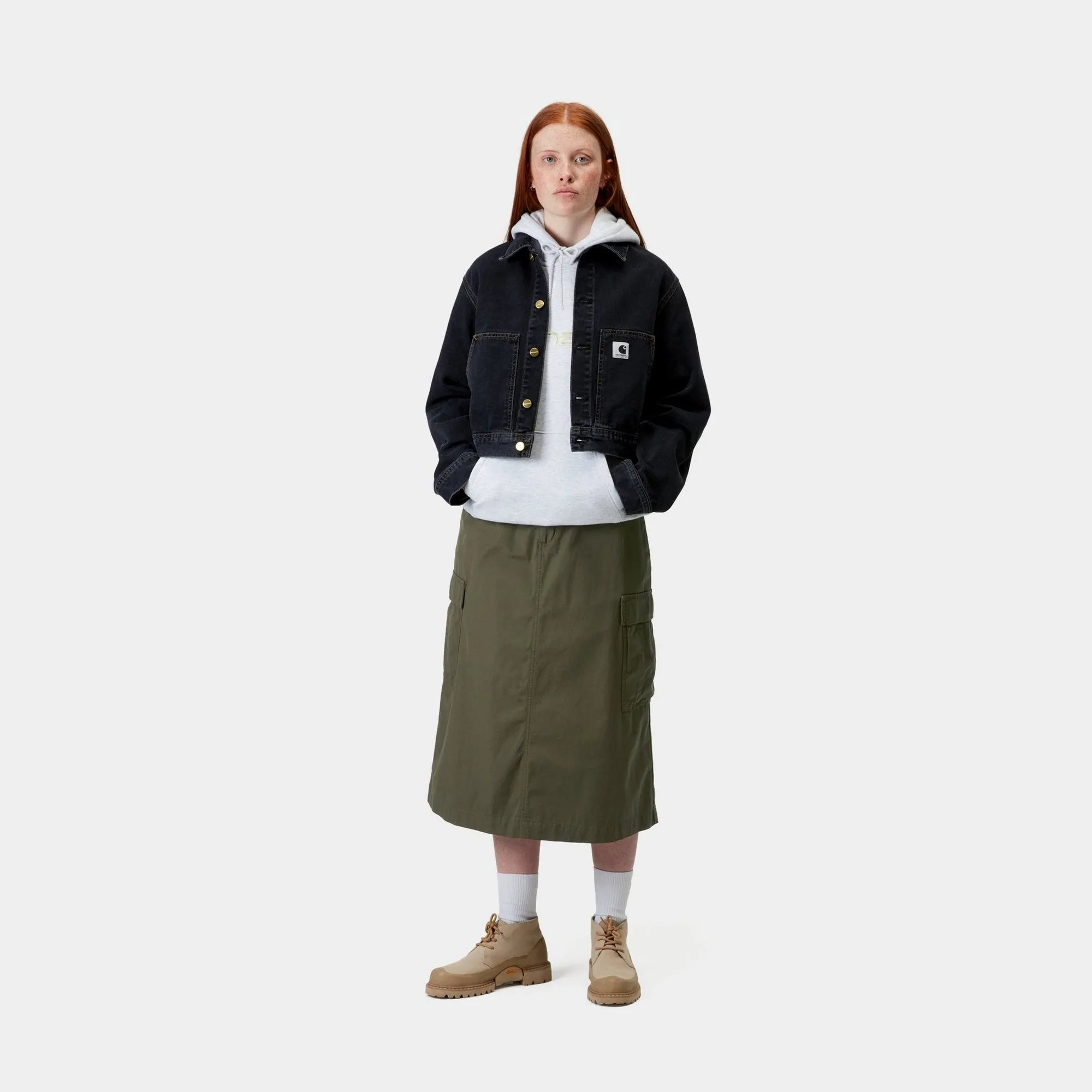 Jet Cargo Skirt | Turtle Carhartt WIP