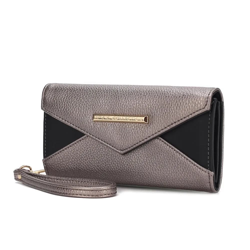 Kearny Vegan Leather Womens Wallet Bag
