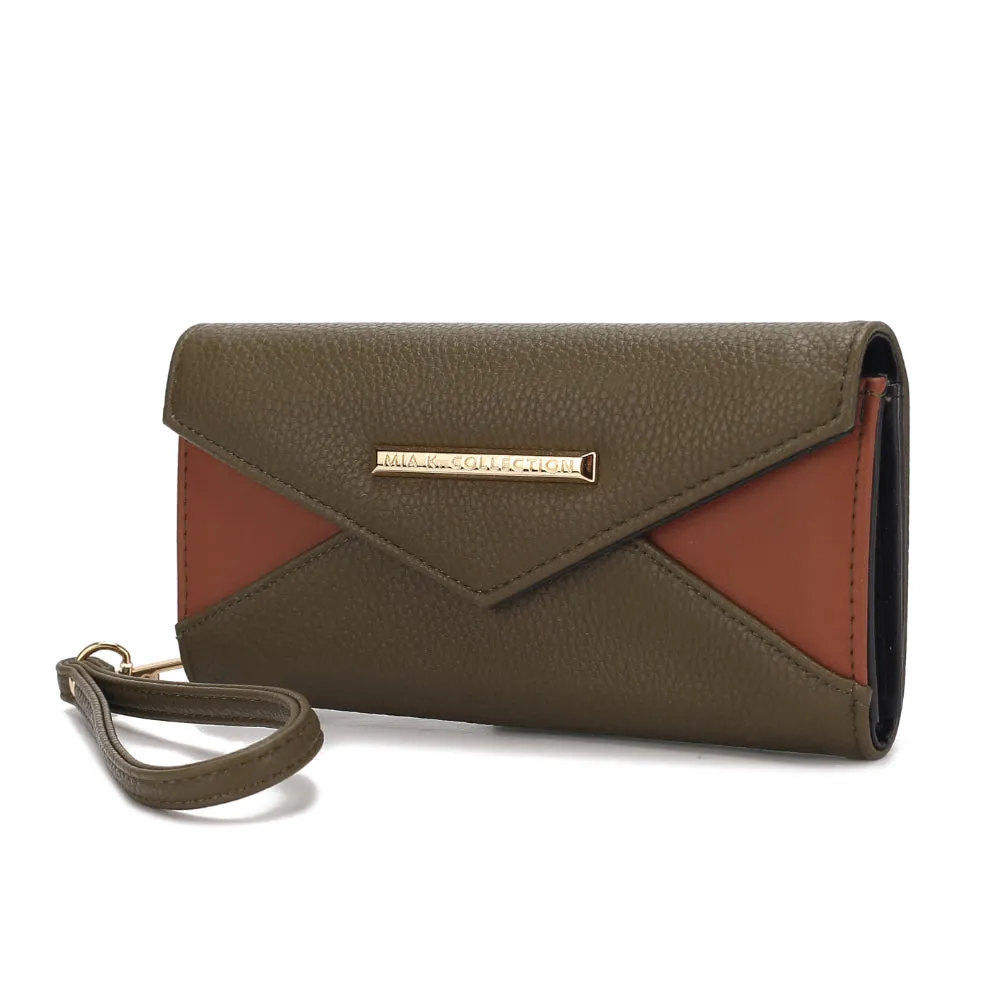 Kearny Vegan Leather Womens Wallet Bag