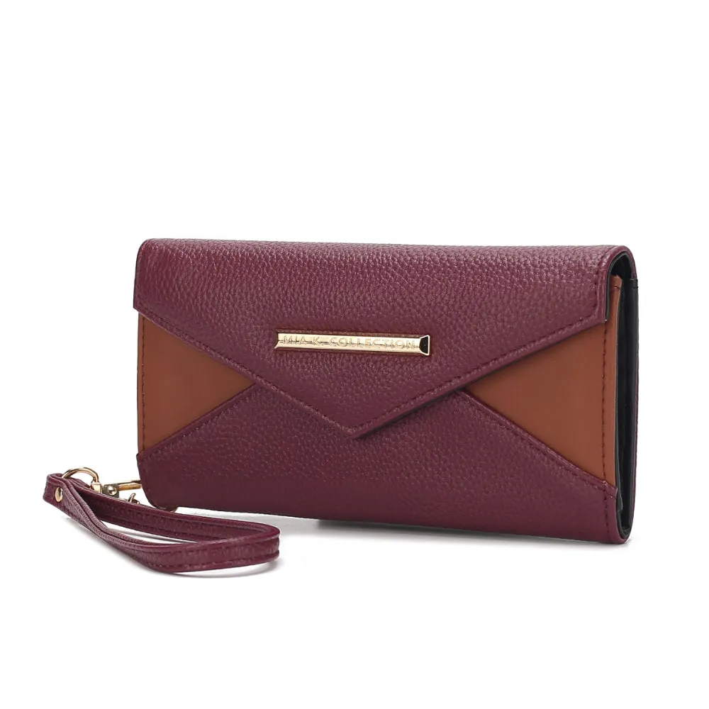 Kearny Vegan Leather Womens Wallet Bag