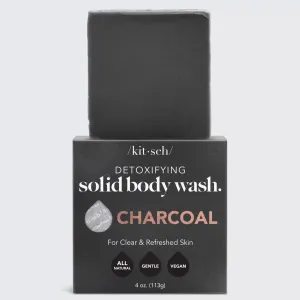 KITSCH - CHARCOAL DETOXIFYING BODY WASH BAR