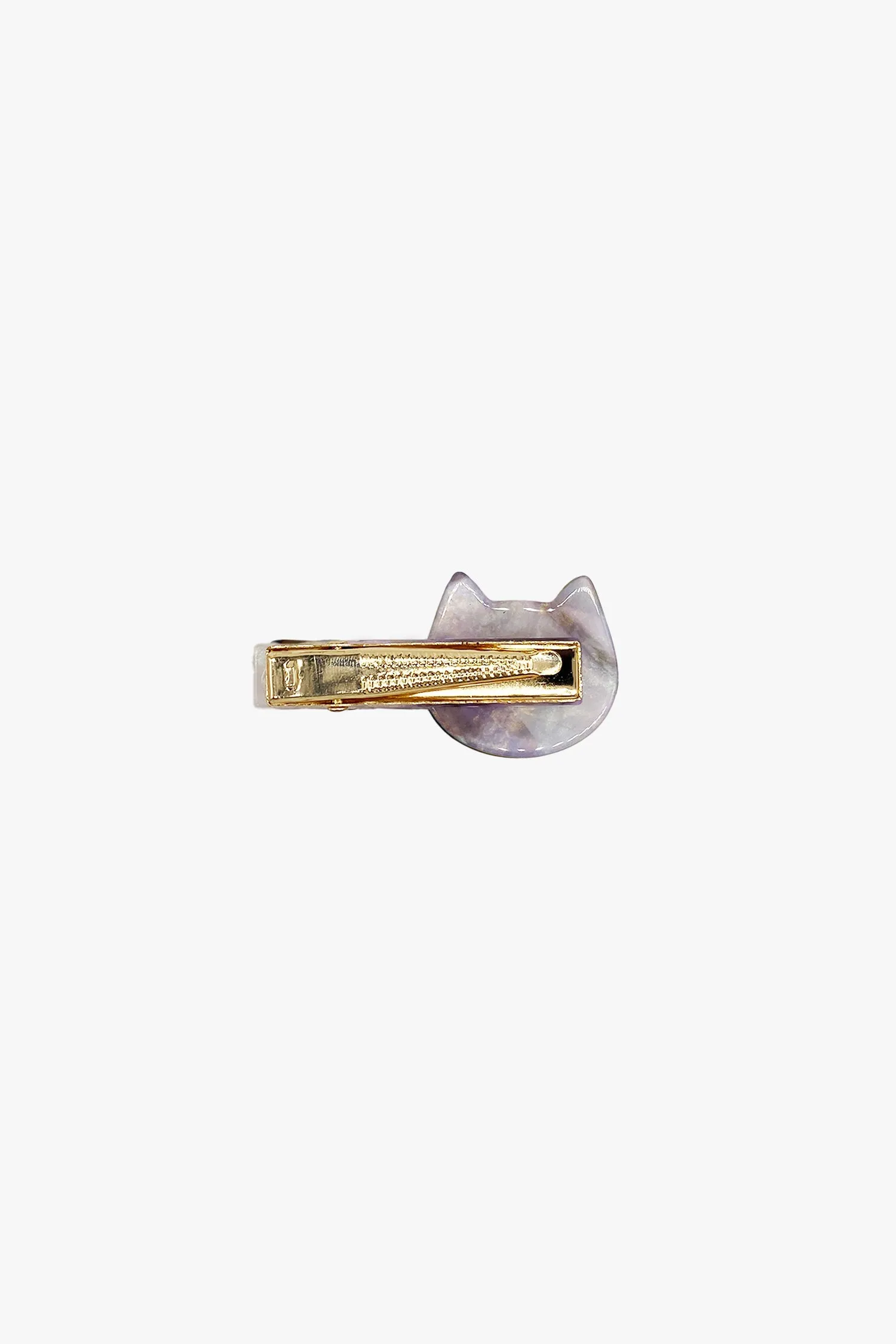 Kitten Side Clips- Amethyst Annasui