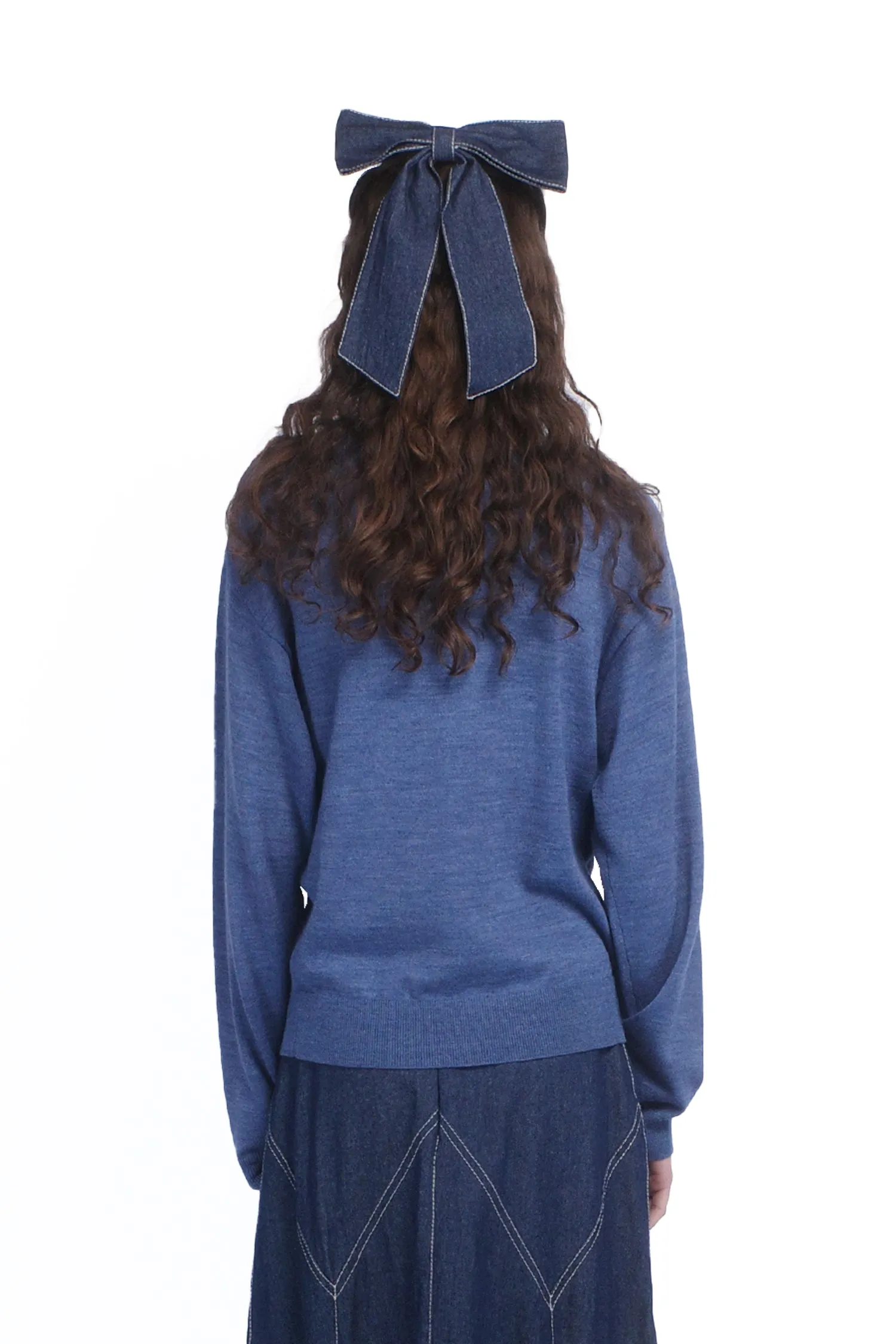 Knitwear Love Sweater Cornflower Annasui