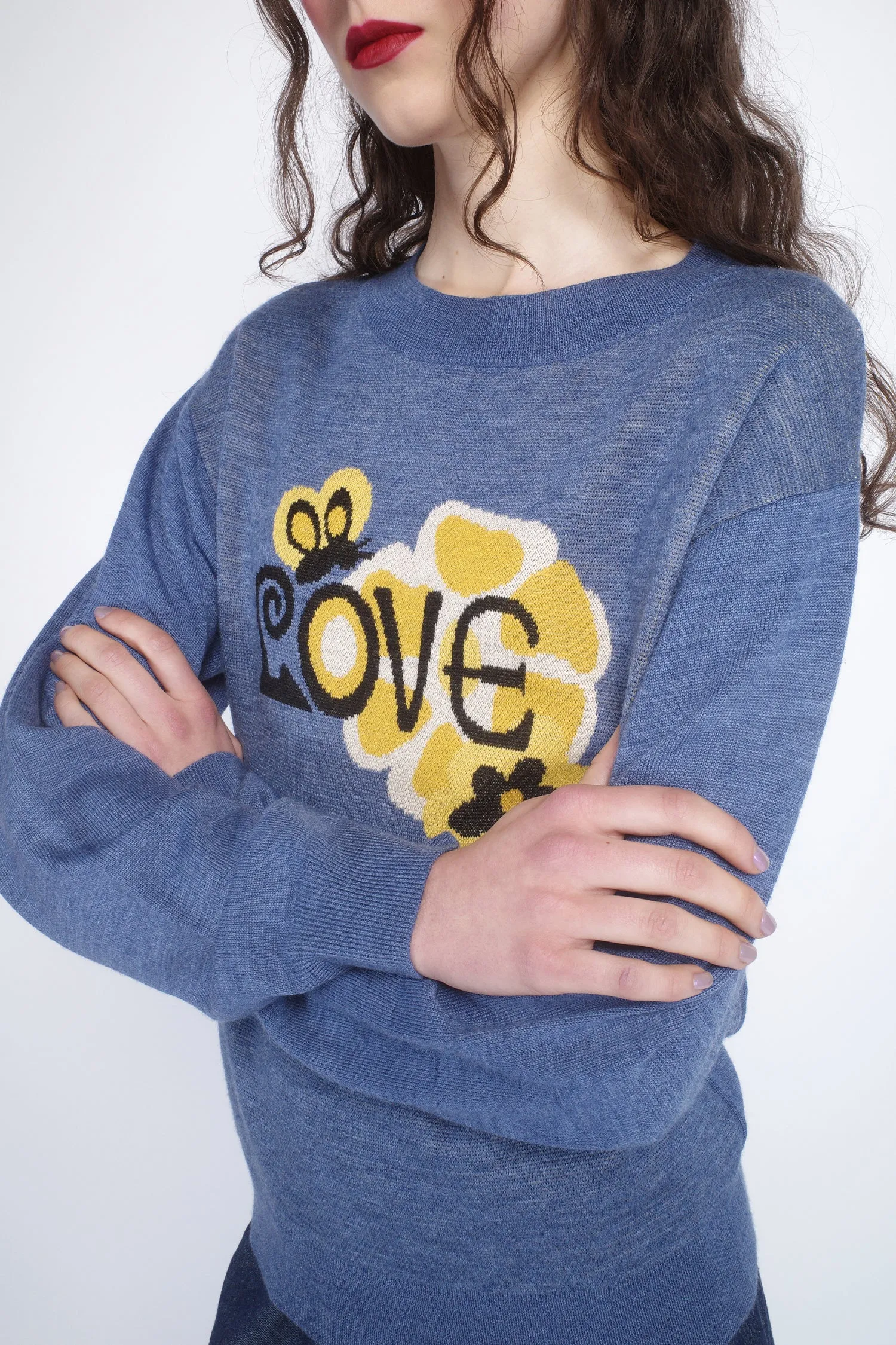 Knitwear Love Sweater Cornflower Annasui