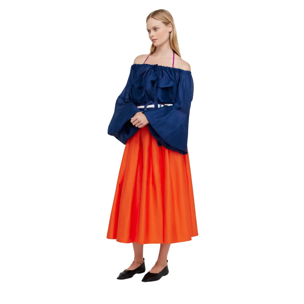 Leo Lin Women's Pavilion Off The Shoulder Top