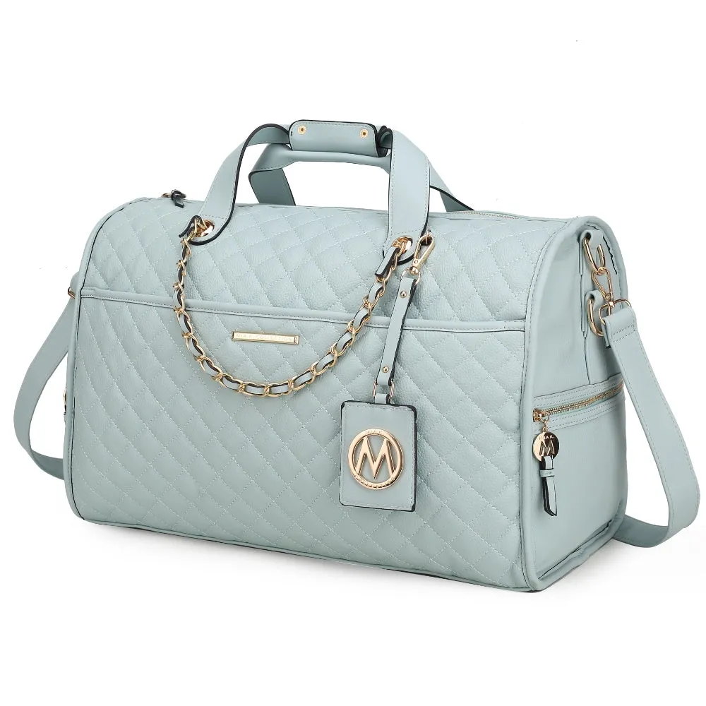 Lexie Vegan Leather Womens Duffle