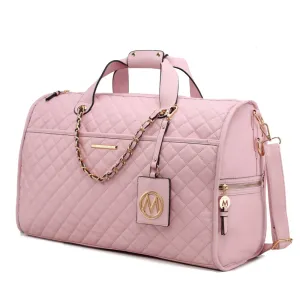 Lexie Vegan Leather Womens Duffle