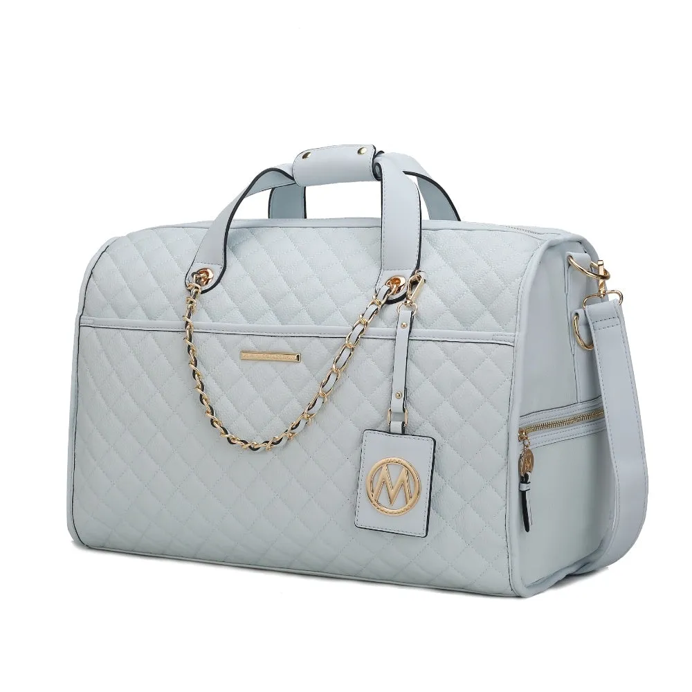 Lexie Vegan Leather Womens Duffle